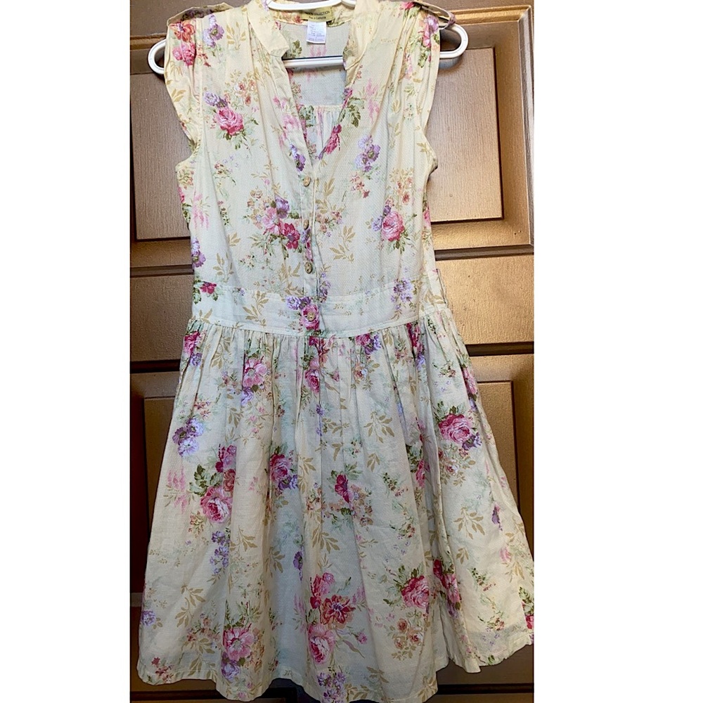 Vintage Floral Moon Collection Live in California Dress